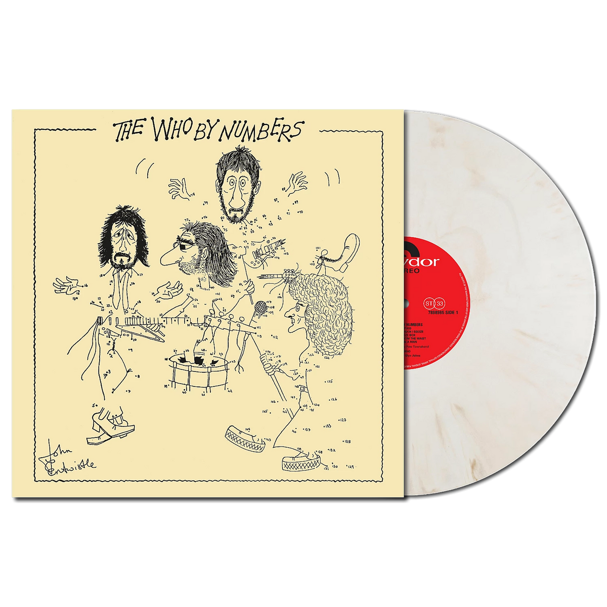 The Who By Numbers (Store Exclusive Cream Marble LP) – Musicstation.be