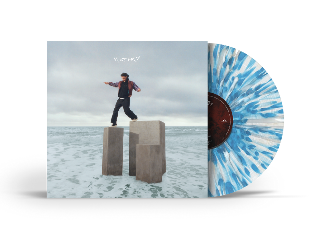 Victory (Store Exclusive Blue On White Splattered LP + Signed Art Card) - Cian Ducrot - musicstation.be