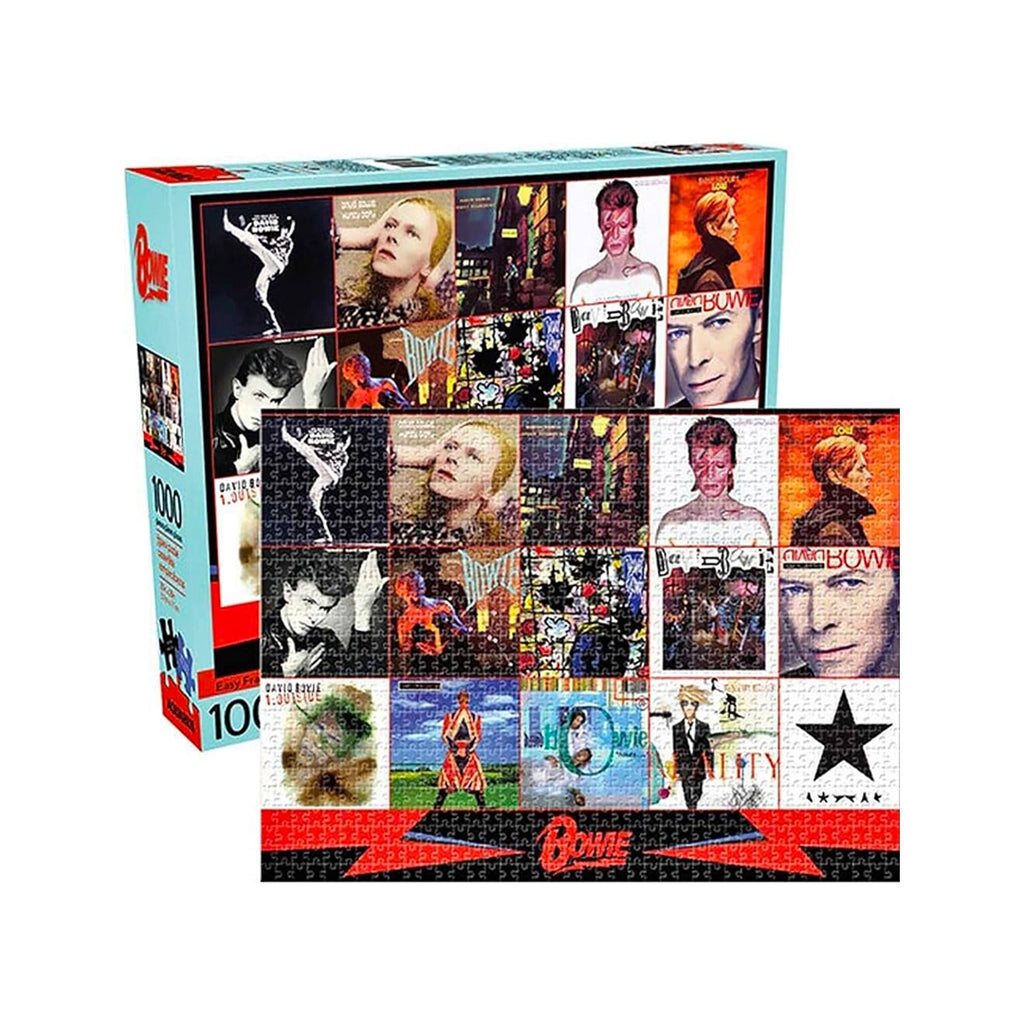 David Bowie Albums 1000 Piece Jigsaw (Puzzle) - David Bowie - musicstation.be