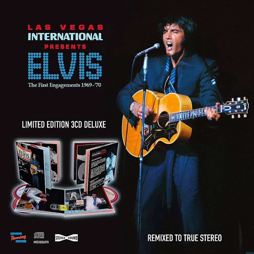 Las Vegas International Presents Elvis - The First Engagements (3CD) - Elvis Presley - musicstation.be
