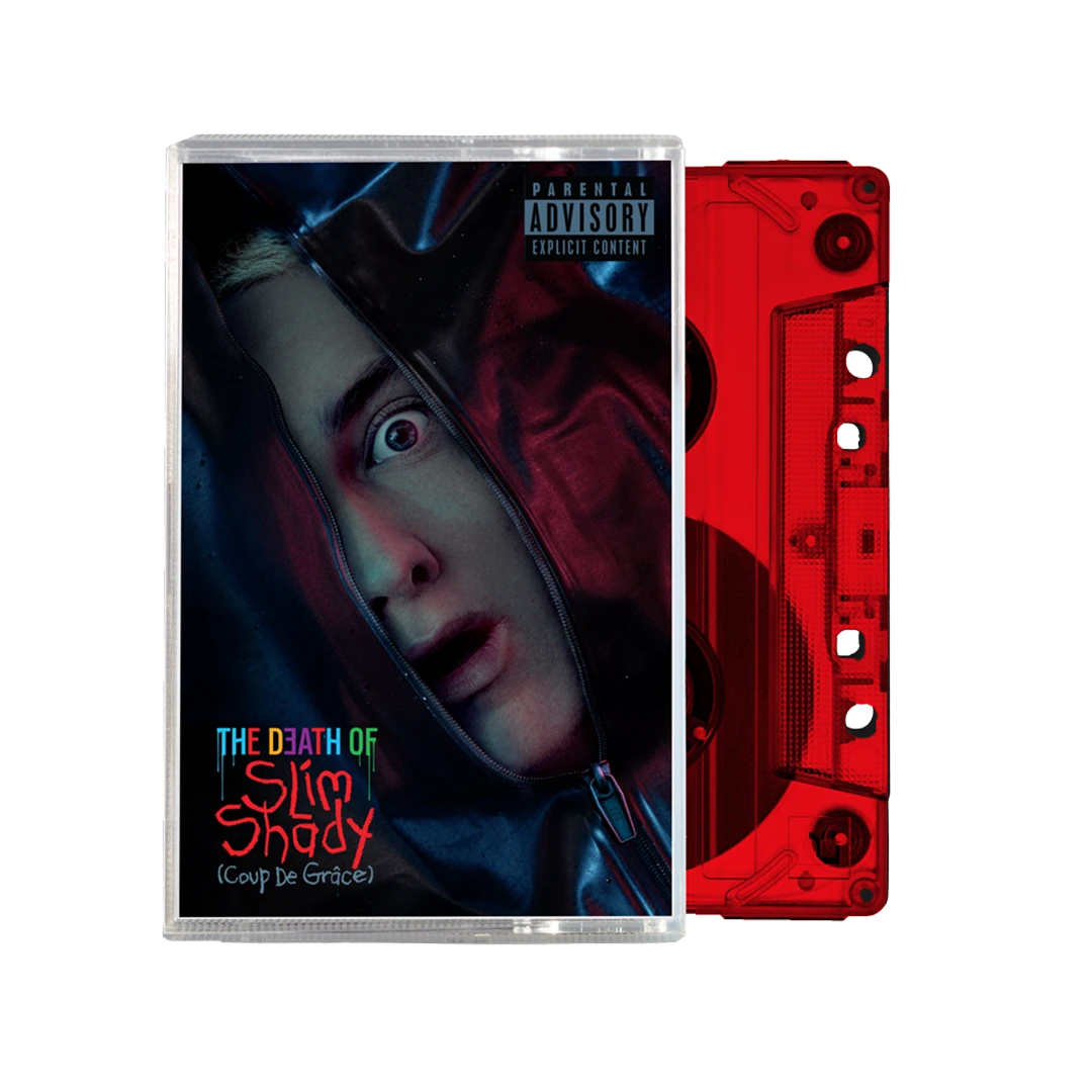 The Death of Slim Shady (Coup de Grâce) Red Translucent Cassette (D2C