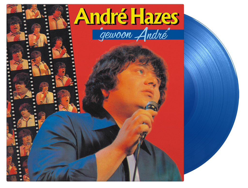 Gewoon André (Transparent Blue LP) - André Hazes - musicstation.be