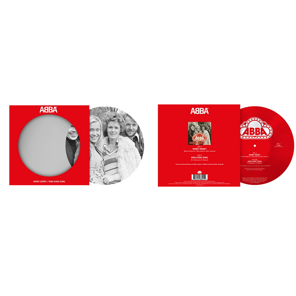 Honey Honey (English) / King Kong Song (50th Anniversary 7Inch Picture Disc Single) - ABBA - musicstation.be