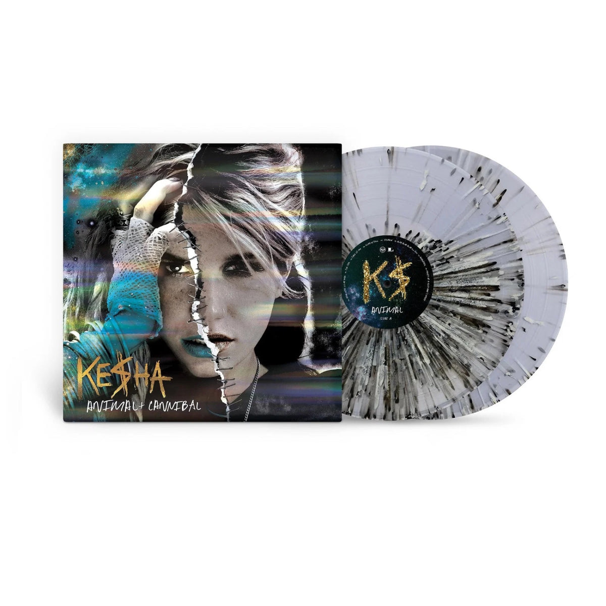 KESHA - ANIMALアナログレコード Animal + Cannibal (Translucent / Black & White 2LP)