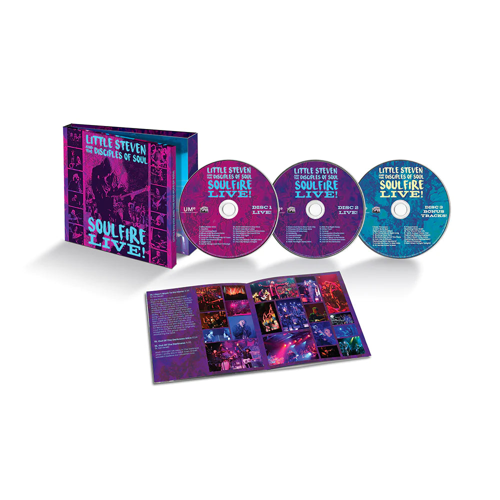 Soulfire Live! (3CD) - Little Steven, The Disciples Of Soul - musicstation.be