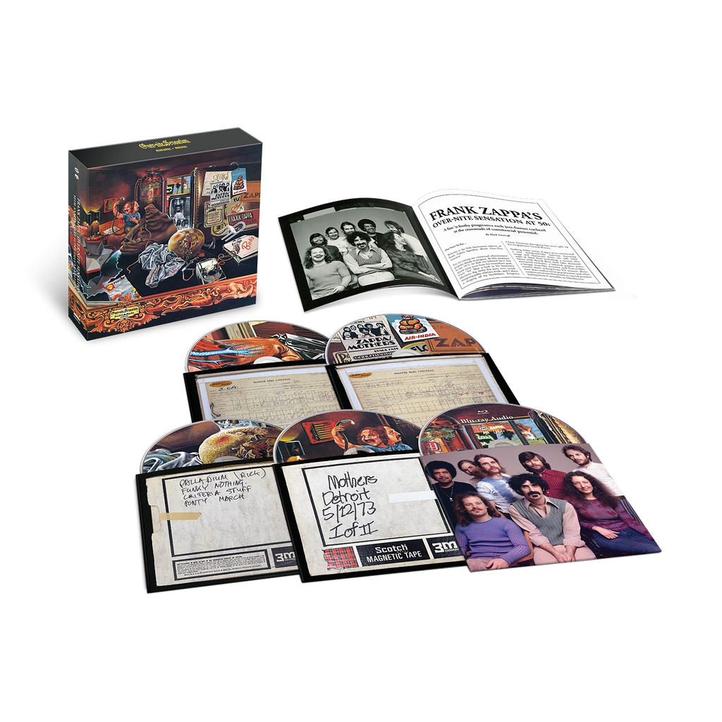 Over-Nite Sensation (50th Anniversary Super Deluxe 4CD+Blu-Ray Boxset) - Frank Zappa, The Mothers - musicstation.be