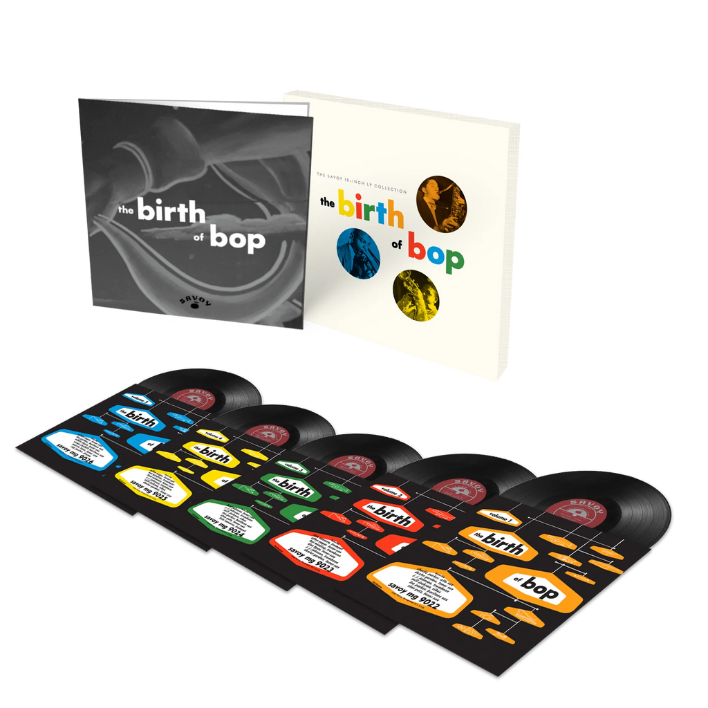 The Birth Of Bop: The Savoy 10-Inch LP Collection (5x10Inch Boxset) - Various Artists - musicstation.be