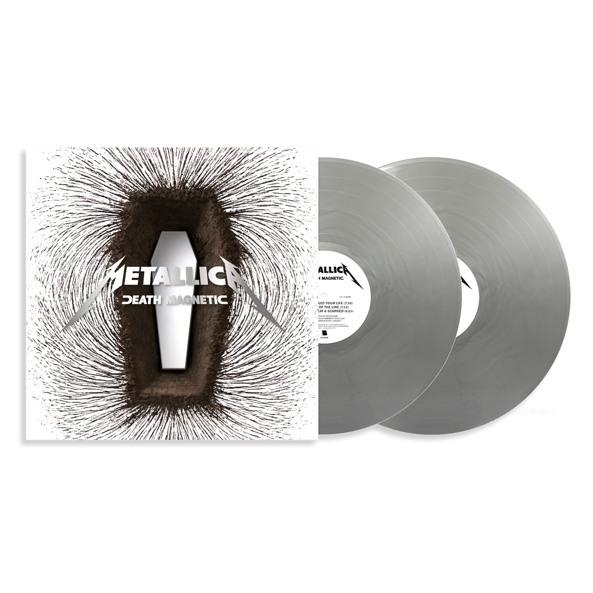 Death Magnetic (Magnetic Silver 2LP) – Musicstation.be