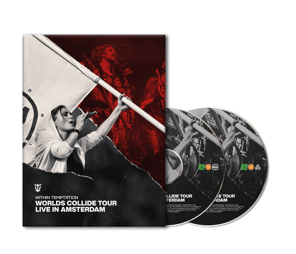 Worlds Collide Tour Live In Amsterdam (Blu-Ray+DVD) - Within Temptation - musicstation.be