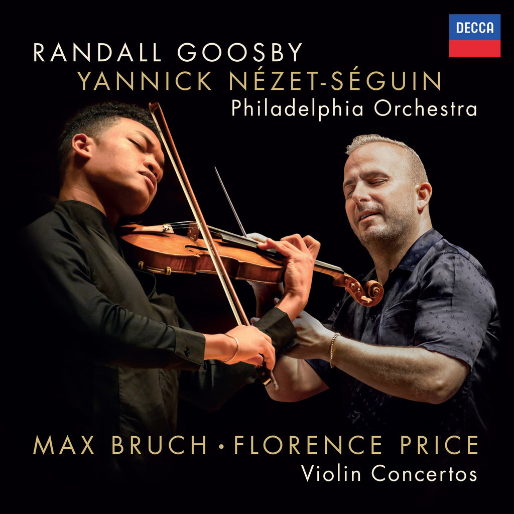Bruch: Violin Concerto No. 1; Florence Price: Violin Concertos (CD) - Randall Goosby, The Philadelphia Orchestra, Yannick Nézet-Séguin - musicstation.be