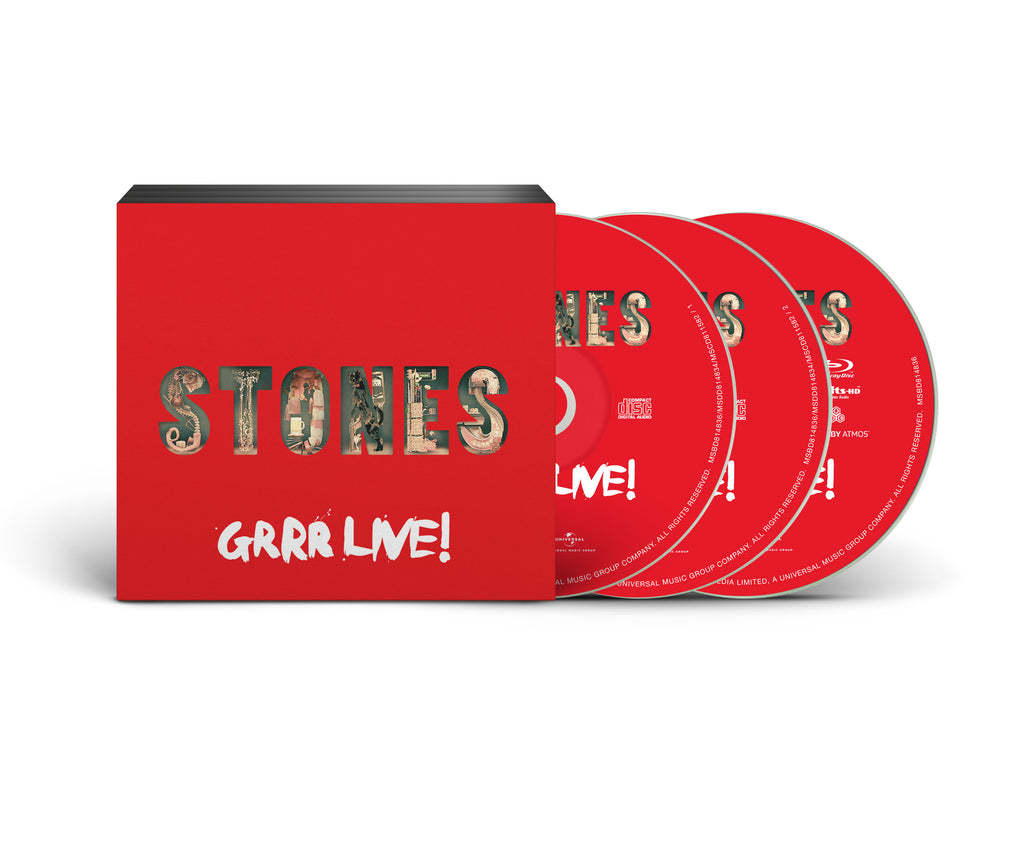 GRRR Live! (2CD+BRD) - The Rolling Stones - musicstation.be