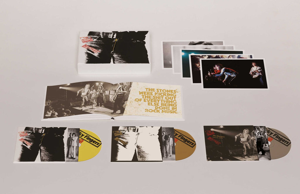 Sticky Fingers Deluxe DVD Sized Box (2CD+DVD) - The Rolling Stones - musicstation.be