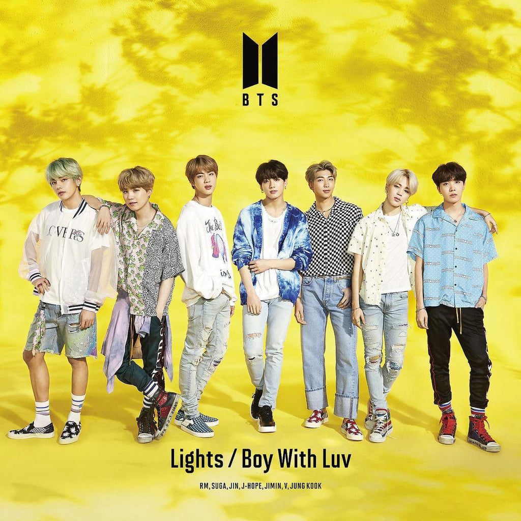 Lights / Boy With Luv (Yellow Cover CD Single+DVD) - BTS - musicstation.be