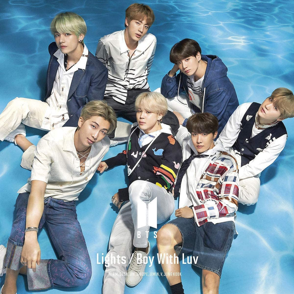 Lights / Boy With Luv (Blue Cover CD Single+DVD) - BTS - musicstation.be