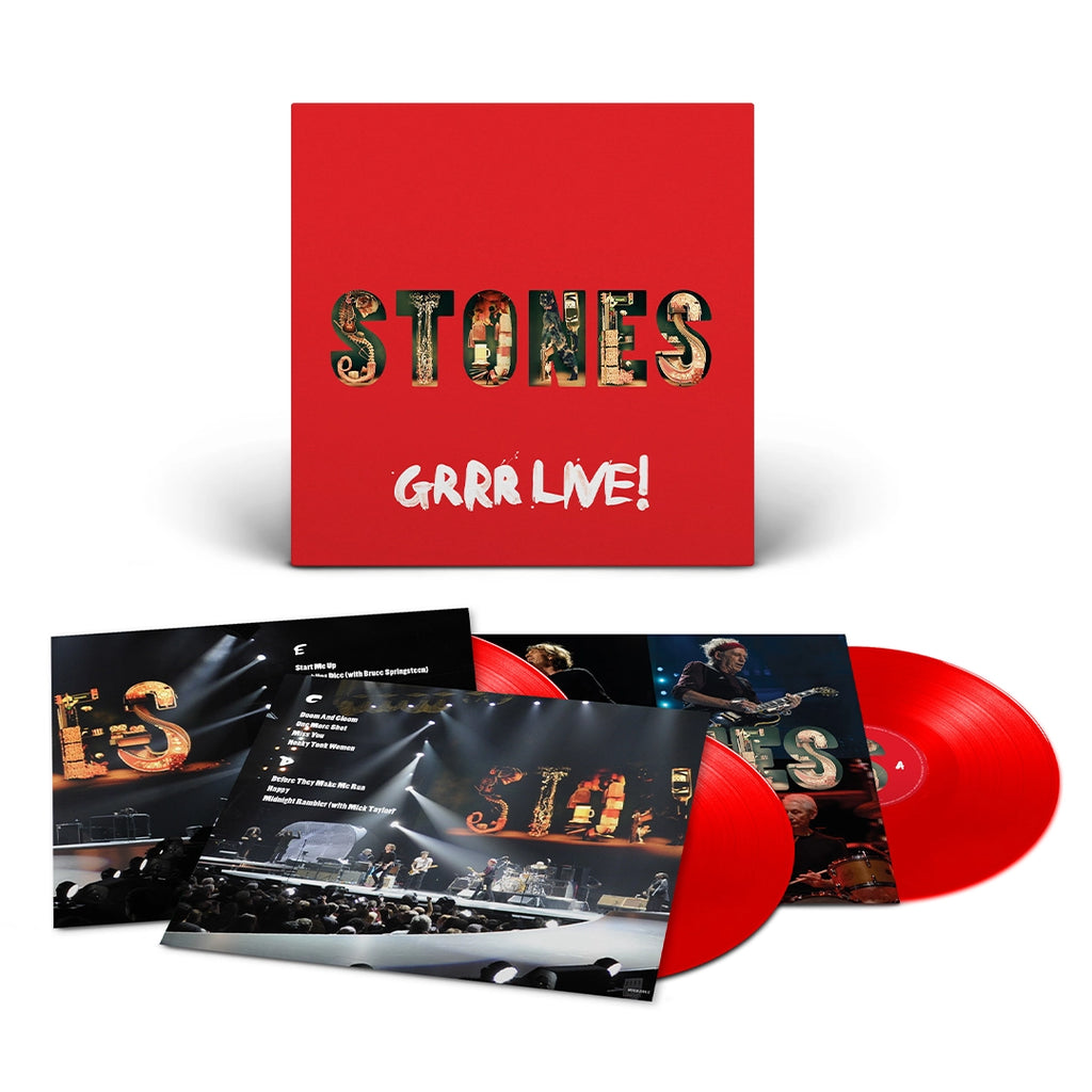 GRRR Live! (Store Exclusive Red 3LP) - The Rolling Stones - musicstation.be