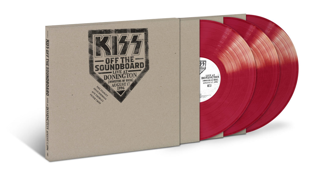 KISS Off The Soundboard: Donington 1996 Live (Store Exclusive Red 3LP) - Kiss - musicstation.be
