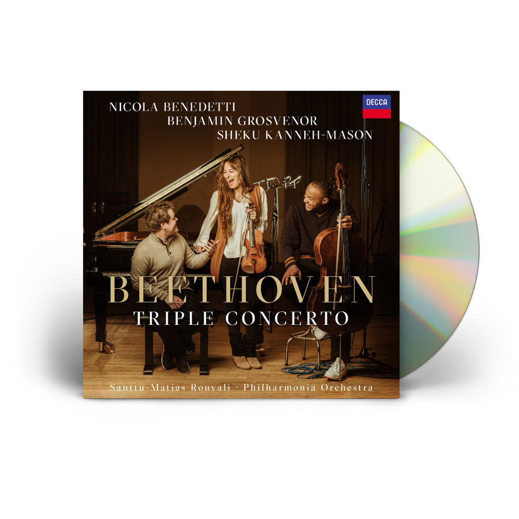 Beethoven: Triple Concerto, Op. 56 (CD) - Nicola Benedetti, Sheku Kanneh-Mason, Benjamin Grosvenor - musicstation.be