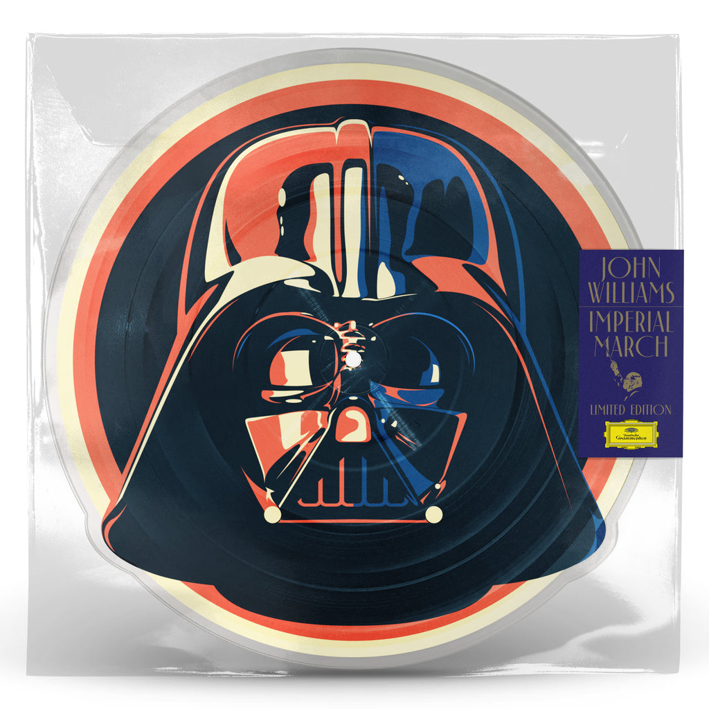 DARTH VADER SHAPED PICTURE VINYL - John Williams - musicstation.be