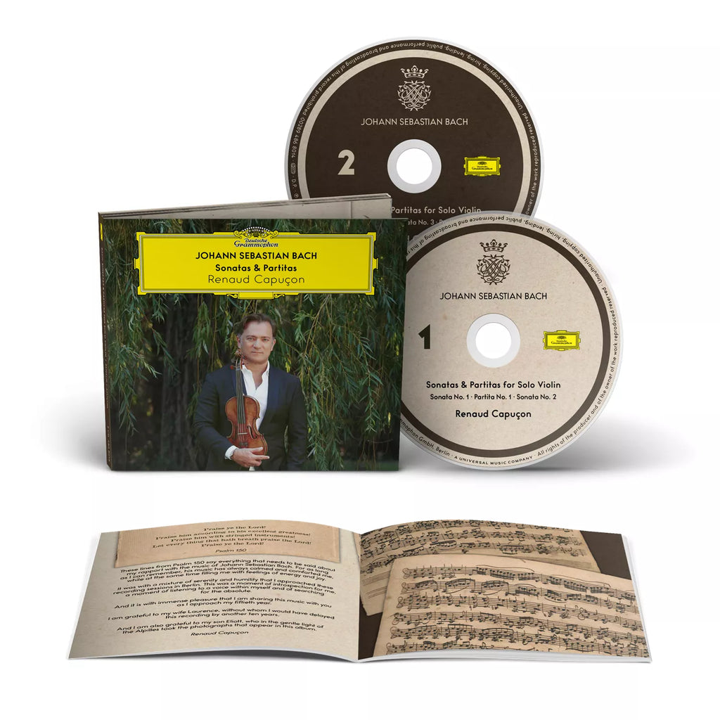 J.S. Bach: Sonatas & Partitas (2CD) - Renaud Capucon - musicstation.be