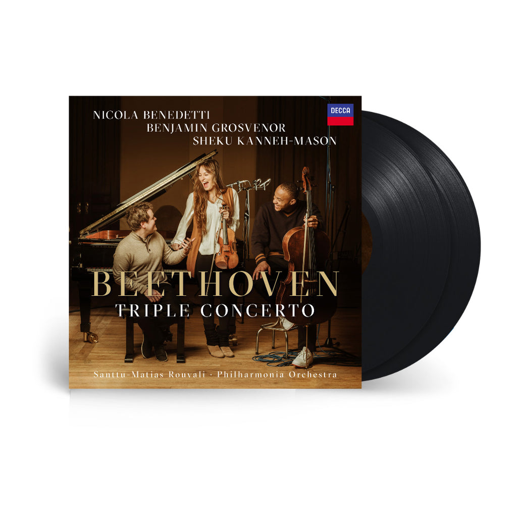 Beethoven: Triple Concerto, Op. 56 (2LP) - Nicola Benedetti, Sheku Kanneh-Mason, Benjamin Grosvenor - musicstation.be