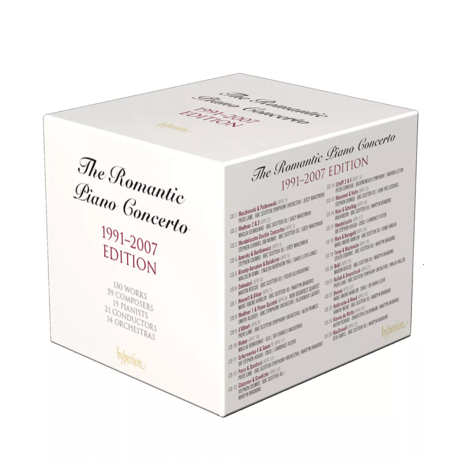 The Hyperion Romantic Piano Concerto (1991-2007) (50CD