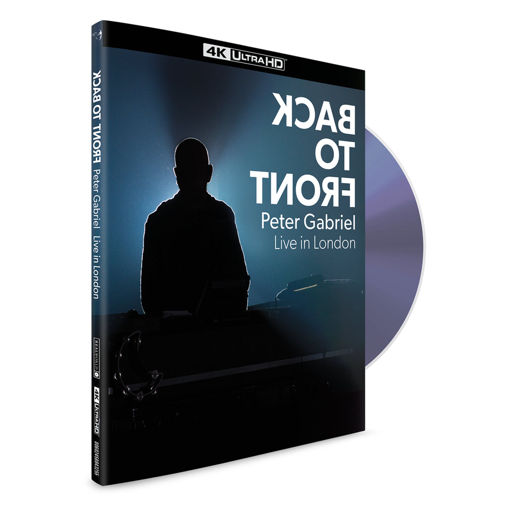 Back To Front Live From London (4K DVD) - Peter Gabriel - musicstation.be