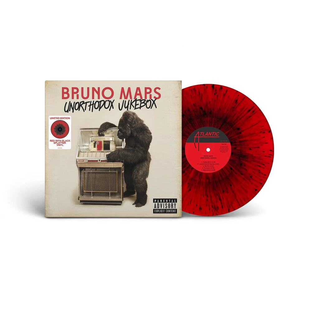 Unorthodox Jukebox (Red With Black Splatter LP) - Bruno Mars - musicstation.be