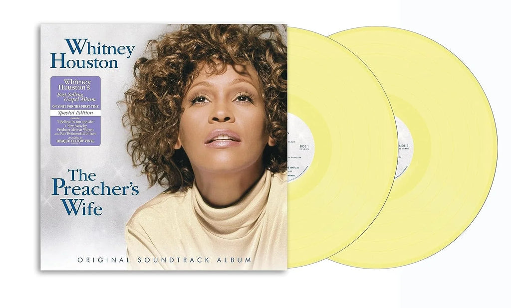 The Preacher's Wife: Original Soundtrack Album (Opaque Yellow 2LP) - Whitney Houston - musicstation.be