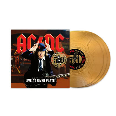 Live At River Plate (50th Anniversary Gold 3LP) - AC/DC - musicstation.be