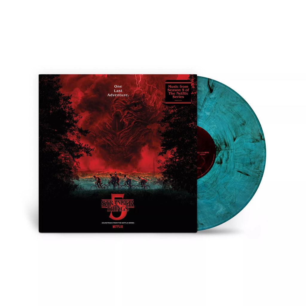 Stranger Things: Season 5 (Sea Blue Smoke LP) - Various Artists - musicstation.be