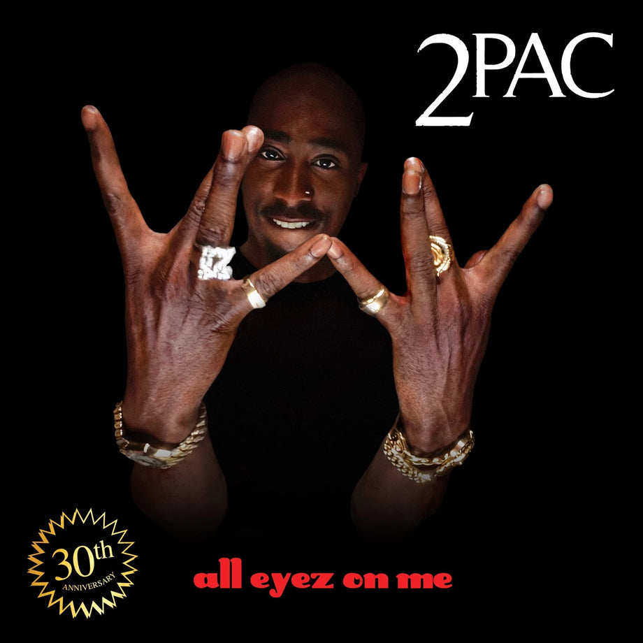 All Eyez On Me (30th Anniversary Edition White Noise Static 2LP