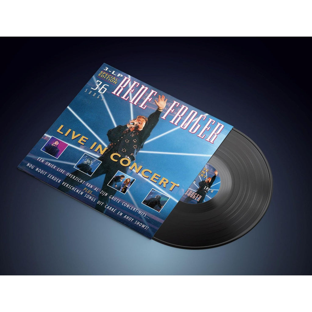 Live In Concert (3LP) - René Froger - musicstation.be