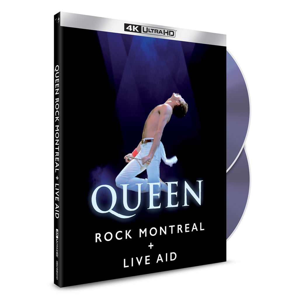 Rock Montreal + Live Aid (4K UHD) - Queen - musicstation.be
