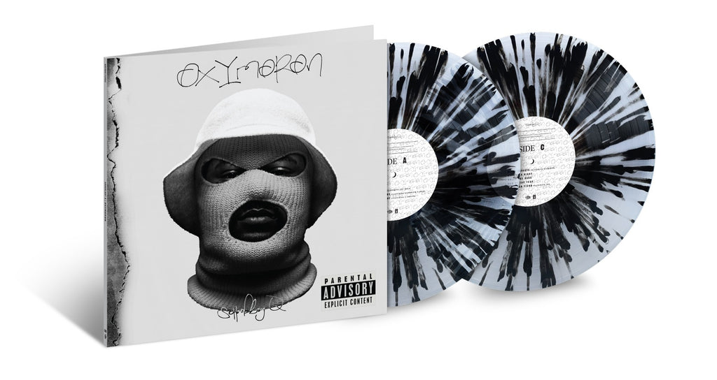 Oxymoron (Store Exclusive 10th Anniversary Splattered Clear & Black 2LP) - ScHoolboy Q - musicstation.be