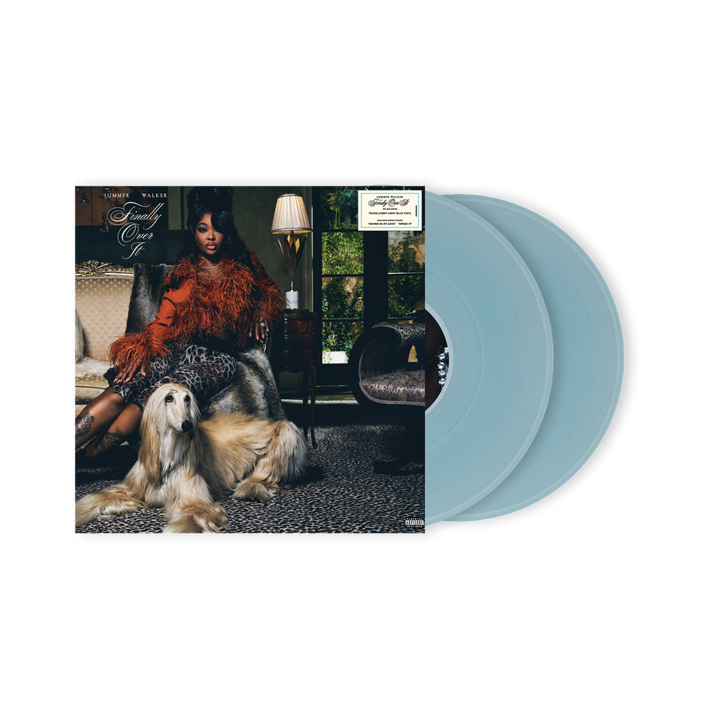 Finally Over It: For Better Edition STANDARD TRANSLUCENT LIGHT BLUE VINYL - Summer Walker - musicstation.be