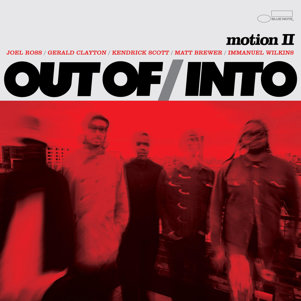 Motion II (LP) - Out Of/Into, Gerald Clayton, Immanuel Wilkins, Joel Ross, Kendrick Scott, Matt Brewer - musicstation.be