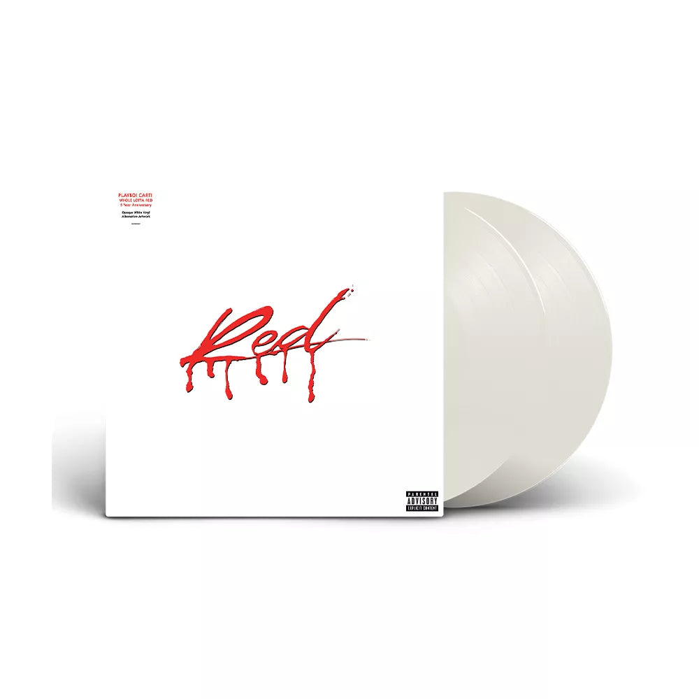 Whole Lotta Red (5 Year Anniversary Edition) White Opaque 2LP Vinyl - Playboi Carti - musicstation.be