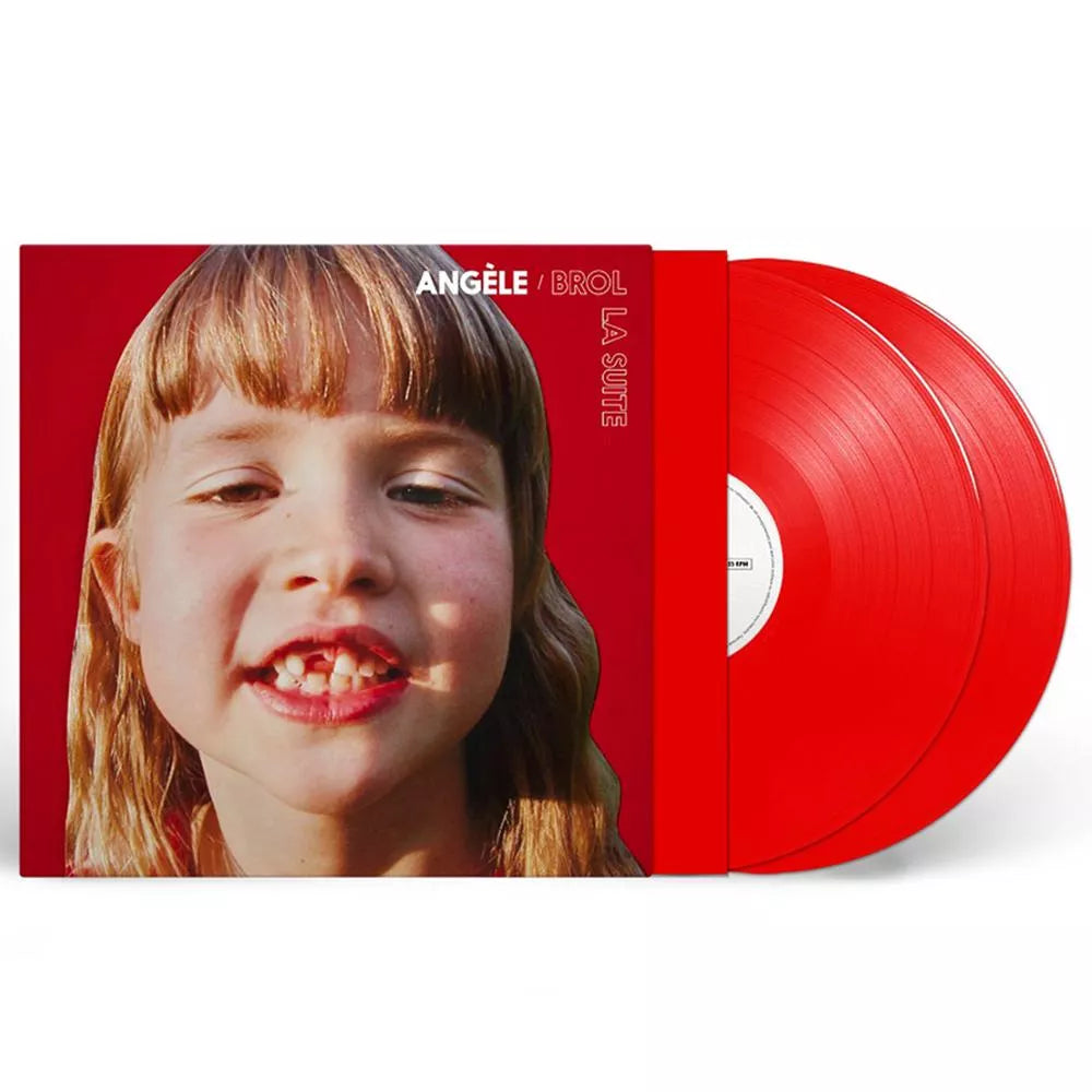 Brol La Suite (Transparent Red 2LP) - Angèle - musicstation.be