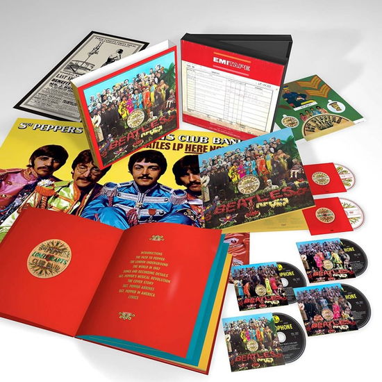 Sgt. Pepper's Lonely Hearts Club Band (4CD+Blu-Ray+DVD Boxset) - The Beatles - musicstation.be