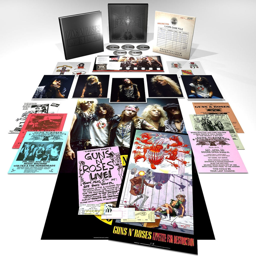 Appetite For Destruction (4CD+Blu-Ray Boxset) - Guns N' Roses - musicstation.be