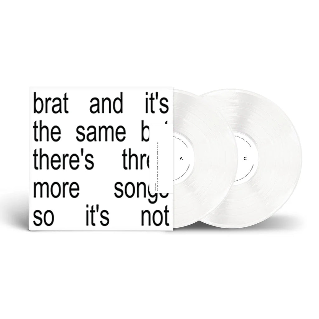 Brat and it’s the same but there’s three more songs so it’s not (White 2LP) - Charli XCX - musicstation.be