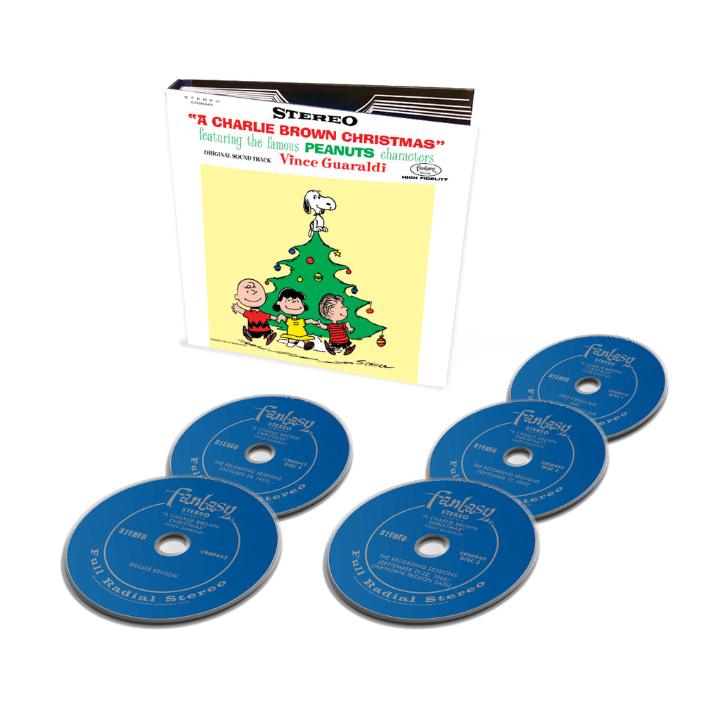 A Charlie Brown Christmas (Deluxe 5CD Boxset) - Vince Guaraldi Trio - musicstation.be