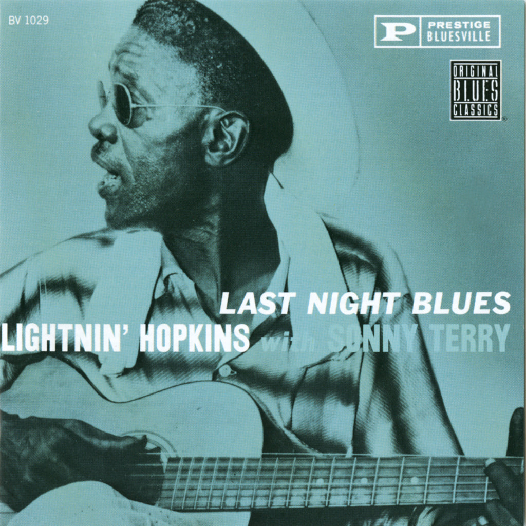 Last Night Blues (Bluesville Acoustic Sounds Series LP) - Lightnin' Hopkins, Sonny Terry - musicstation.be