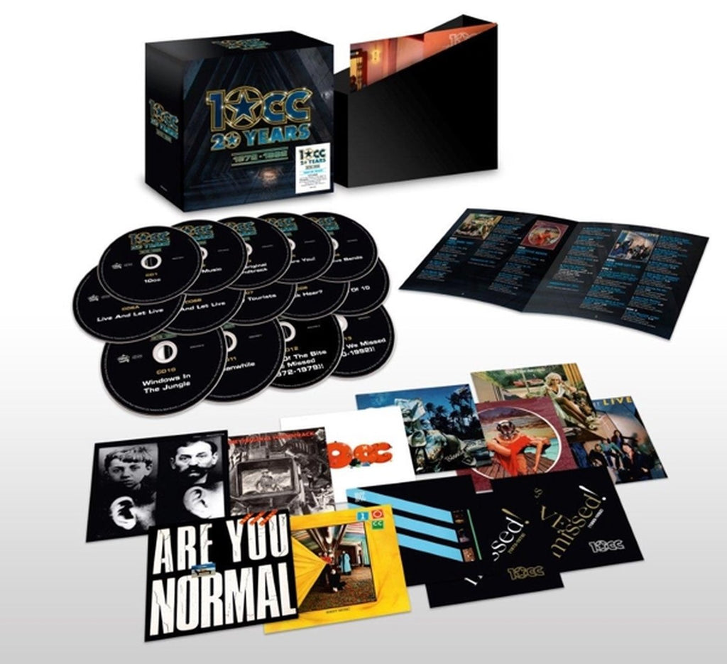 20 Years: 1972-1992 (14CD Deluxe Boxset) - 10cc - musicstation.be