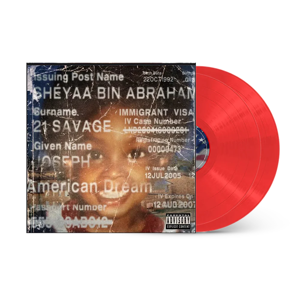 american dream (Red 2LP) - 21 Savage - musicstation.be