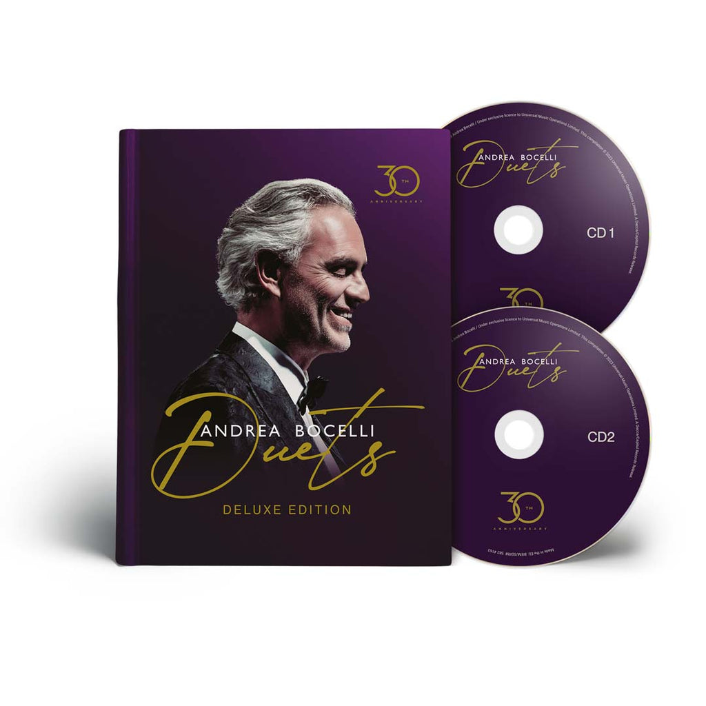 The Duets (30th Anniversary Deluxe 2CD) - Andrea Bocelli - musicstation.be