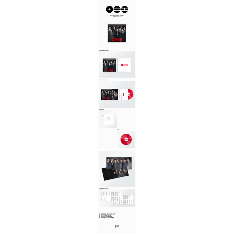 BTS The 5th Album 'ARIRANG' (Group Red Vinyl) – Musicstation.be