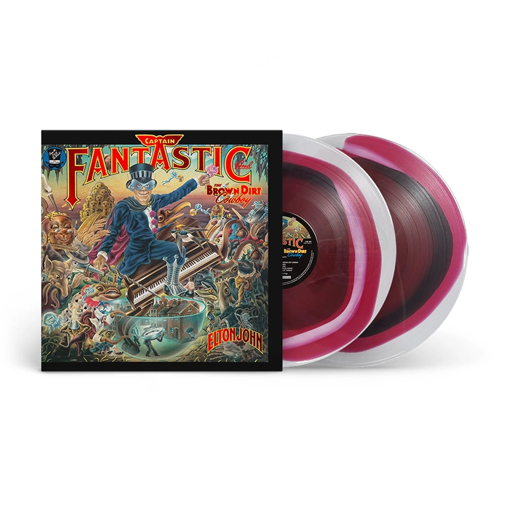 Captain Fantastic and the Brown Dirt Cowboy (50th Anniversary Edition Tri-Color 2LP) - Elton John - musicstation.be