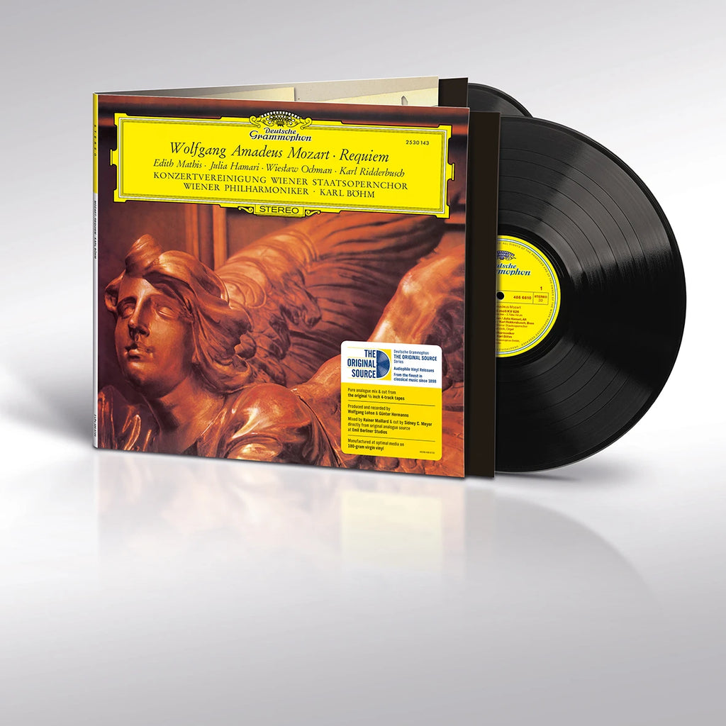 Mozart: Requiem in D Minor, K. 626 (2LP) - Edith Mathis, Julia Hamari, Wieslaw Ochman, Karl Ridderbusch, Orchester der Wiener Staatsoper, Hans Haselböck, Wiener Philharmoniker, Karl Böhm - musicstation.be