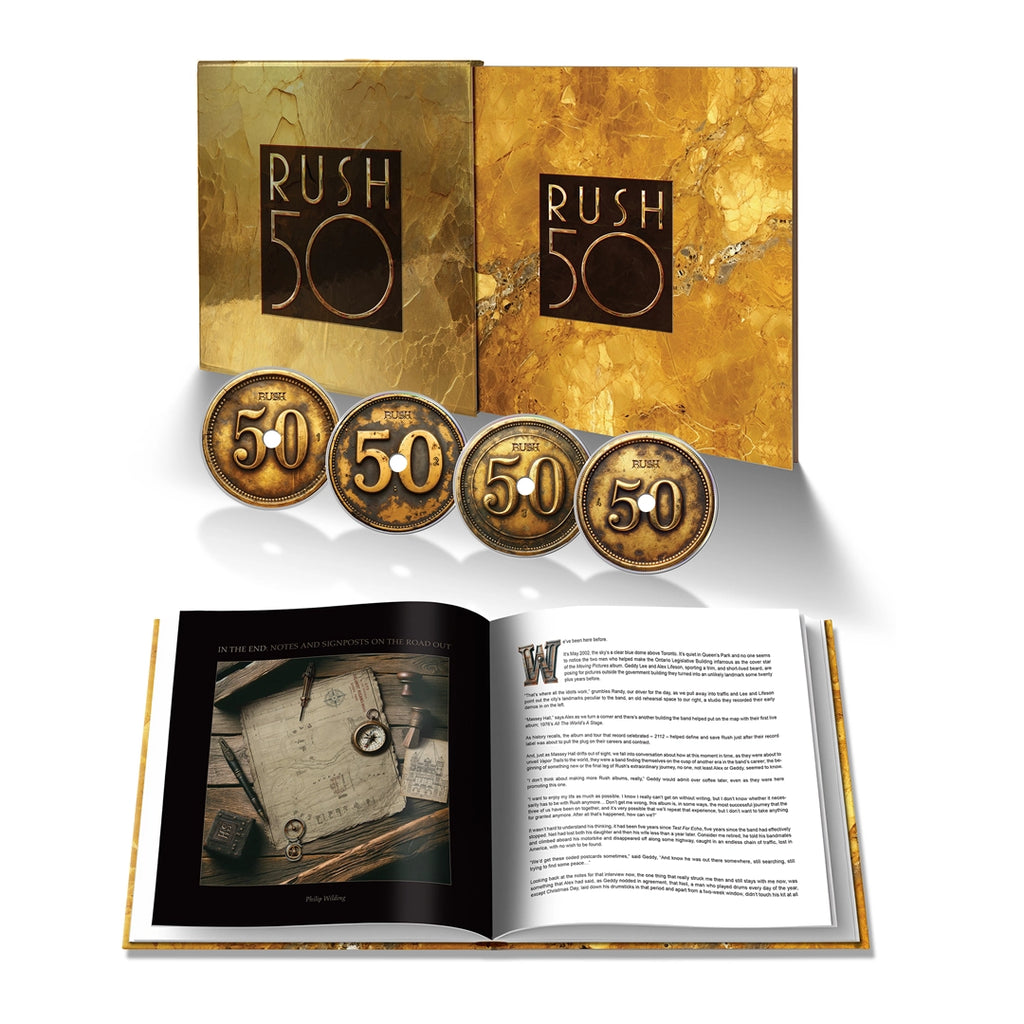 Rush 50 (Deluxe 4CD) - Rush - musicstation.be